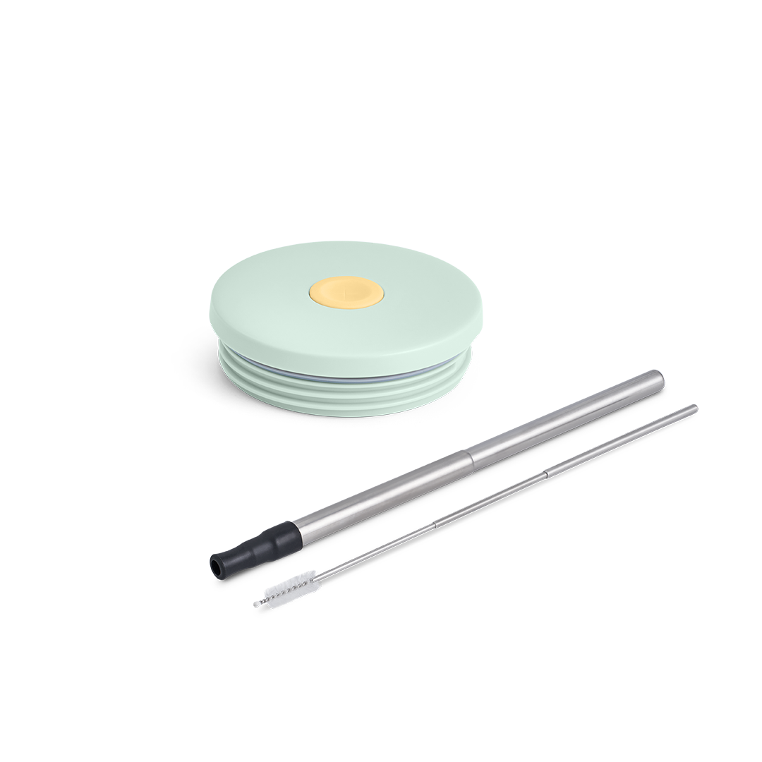 Retro Reel Sense Easy Straw Lid